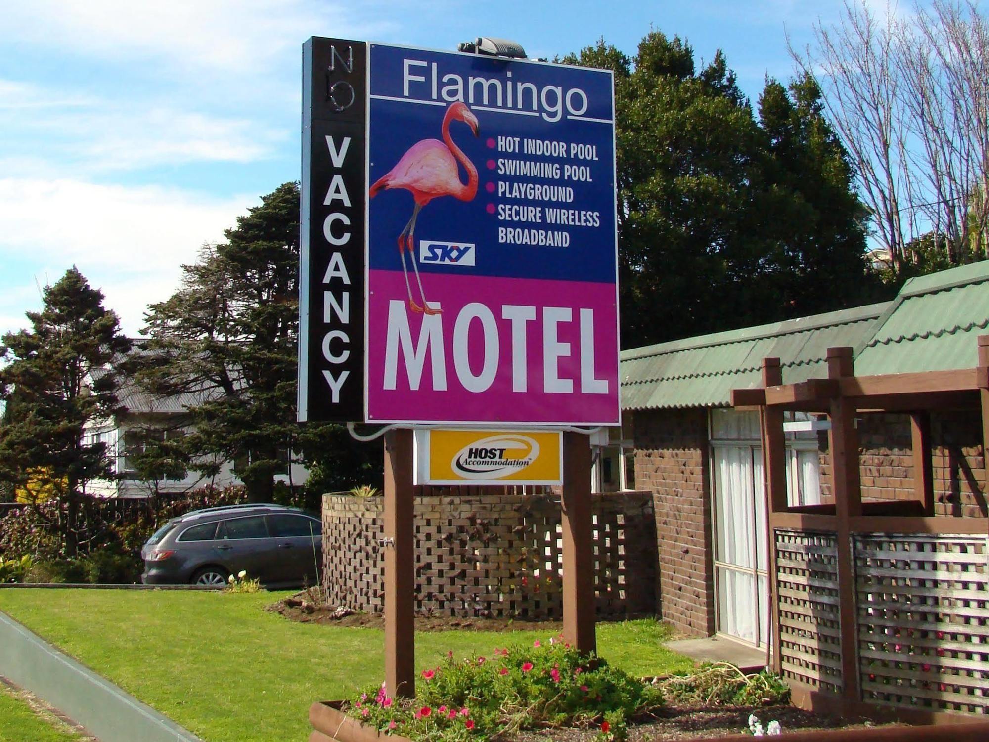 Flamingo Motel New Plymouth Exterior foto